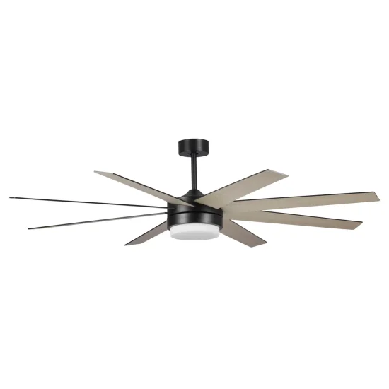 VENTILADOR DE TETO LED 24W REGULÁVEL 8 PÁS MOTOR DC SOLEI 2