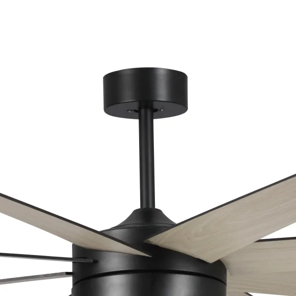 VENTILADOR DE TETO LED 24W REGULÁVEL 8 PÁS MOTOR DC SOLEI