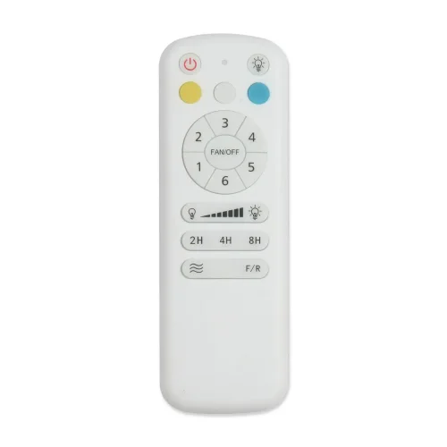 VENTILADOR DE TETO LED 28W REGULÁVEL 4 PÁS REBATÍVEIS MOTOR DC LESTER