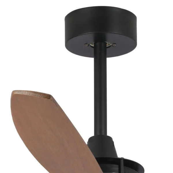 VENTILADOR DE TETO SEM LUZ 3 PÁS MADEIRA MOTOR DC WINSTON