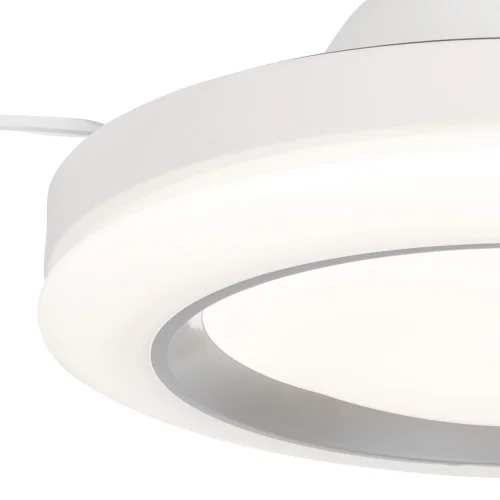 VENTILADOR DE TETO LED 35W REGULÁVEL 4 PÁS REBATÍVEIS MOTOR DC ODENSE