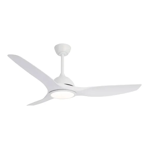 VENTILADOR DE TETO LED 17W REGULÁVEL 3 PÁS MOTOR DC BALSA