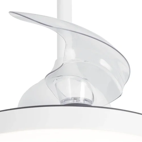 VENTILADOR DE TETO LED 24W REGULÁVEL 4 PÁS REBATÍVEIS MOTOR DC TRIANA