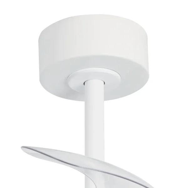 VENTILADOR DE TETO LED 24W REGULÁVEL 4 PÁS REBATÍVEIS MOTOR DC TRIANA