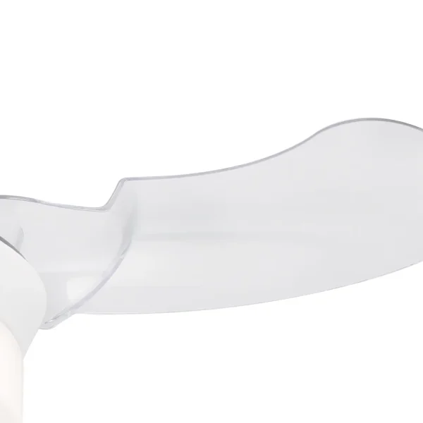 VENTILADOR DE TETO LED 24W REGULÁVEL BRANCO 4 PÁS REBATÍVEIS GERALDTON