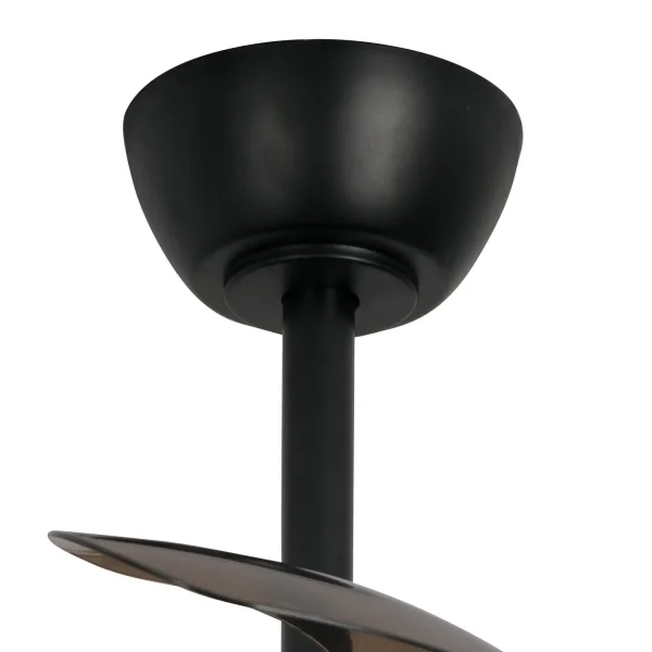 VENTILADOR DE TETO LED 24W REGULÁVEL BRANCO 4 PÁS REBATÍVEIS GERALDTON