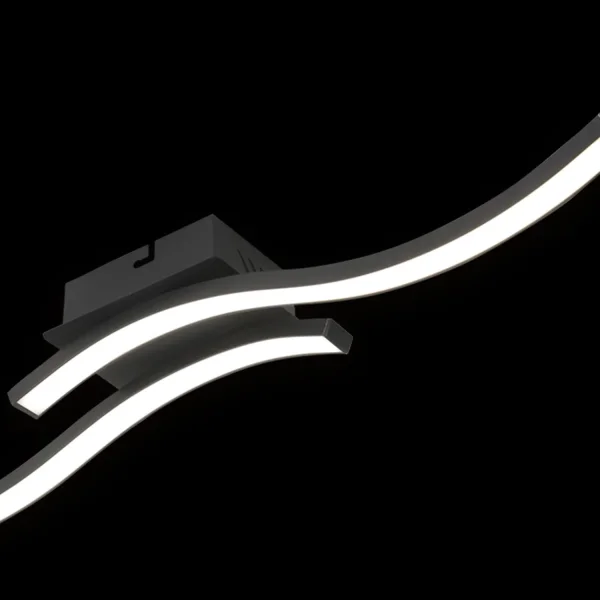 Plafon de Teto LED 14 W 4000K Preto Evander| Lúzete