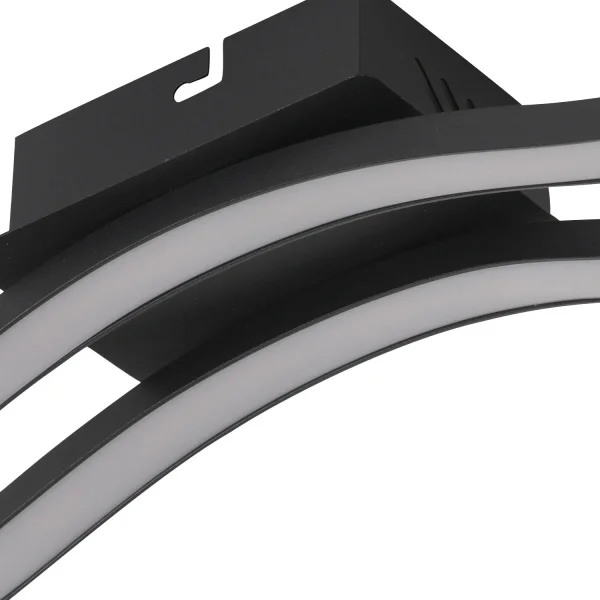 PLAFON DE TETO LED 14 W 4000K PRETO EVANDER