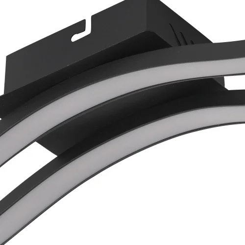 PLAFON DE TETO LED 14 W 4000K PRETO EVANDER