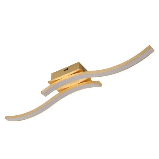 PLAFON DE TETO LED 14 W 4000K FOLHA DE OURO EVANDER 2