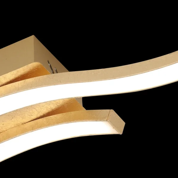 PLAFON DE TETO LED 14 W 4000K FOLHA DE OURO EVANDER