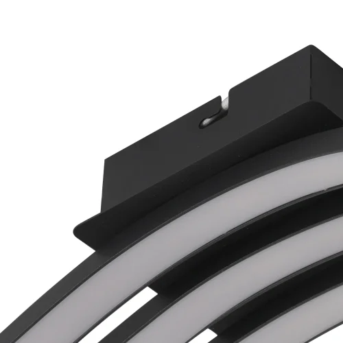 PLAFON DE TETO LED 20 W 4000K PRETO EVANDER