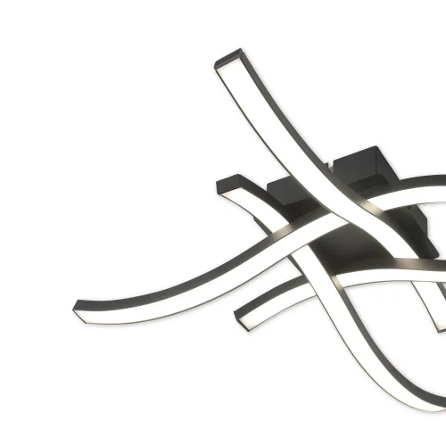 PLAFON DE TETO LED 22 W 4000K PRETO EVANDER