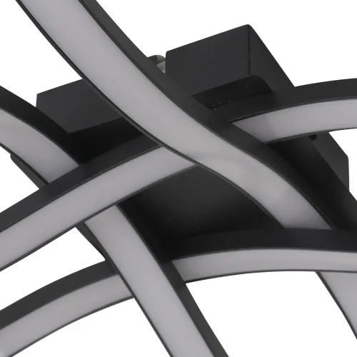 PLAFON DE TETO LED 22 W 4000K PRETO EVANDER