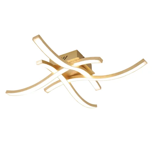 PLAFON DE TETO LED 22 W 4000K FOLHA DE OURO EVANDER