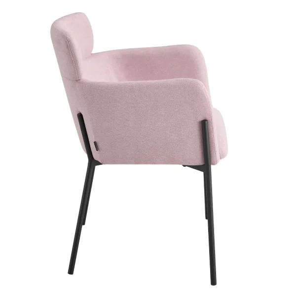 SILLÓN TAPIZADO ROSA COSMO