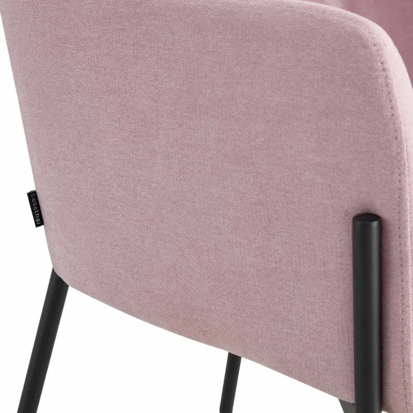 SILLÓN TAPIZADO ROSA COSMO