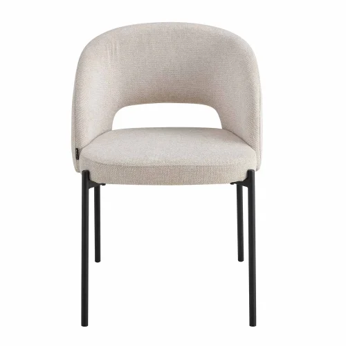 CADEIRA ESTOFADA AREIA CLOTILDE