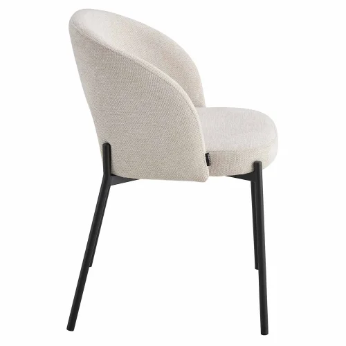 CADEIRA ESTOFADA AREIA CLOTILDE