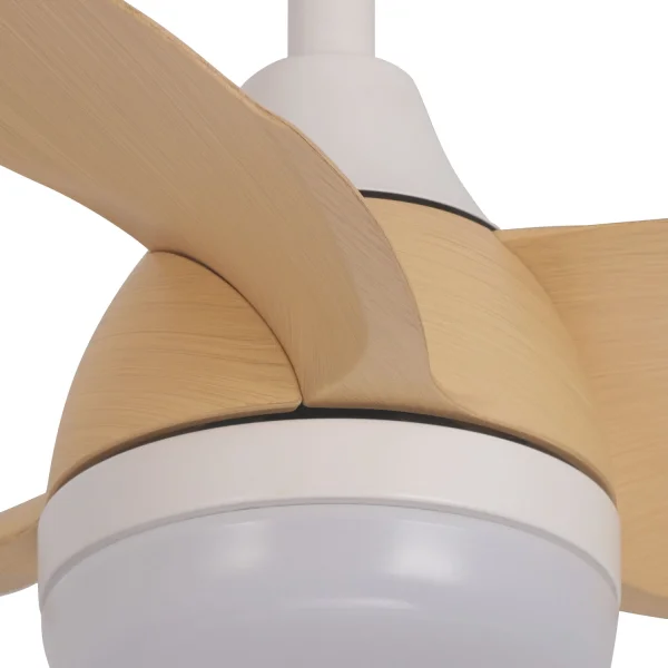 VENTILADOR DE TETO LED 17W REGULÁVEL MOTOR DC MADEIRA CLARA SIERRA VENTILADOR DE TETO LED 17W REGULÁVEL MOTOR DC MADEIRA CLARA SIERRA