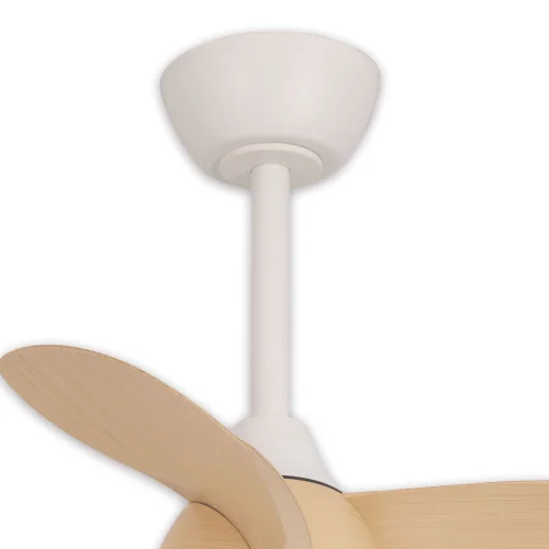 VENTILADOR DE TETO LED 17W REGULÁVEL MOTOR DC MADEIRA CLARA SIERRA VENTILADOR DE TETO LED 17W REGULÁVEL MOTOR DC MADEIRA CLARA SIERRA