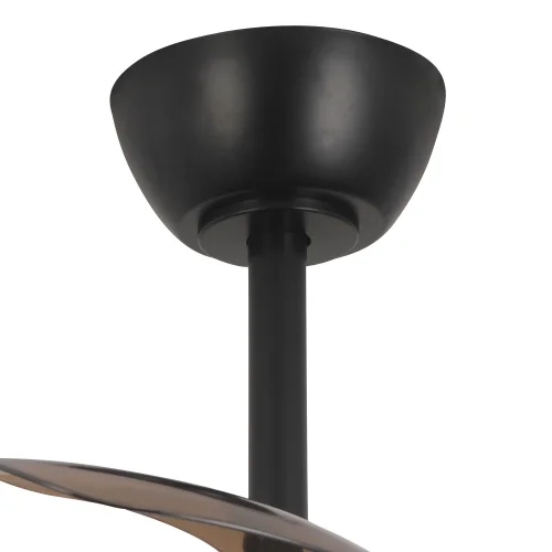 VENTILADOR DE TETO COM LUZ LED 24W REGULÁVEL MOTOR DC NEGRO CASCADE VENTILADOR DE TETO COM LUZ LED 24W REGULÁVEL MOTOR DC NEGRO CASCADE