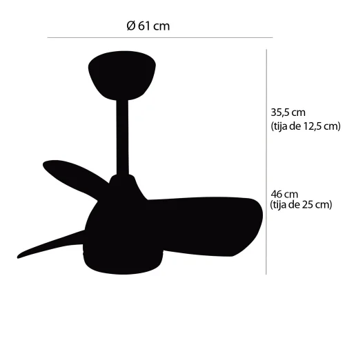 VENTILADOR DE TETO LED 17W REGULÁVEL MOTOR DC MADEIRA CLARA SIERRA VENTILADOR DE TETO LED 17W REGULÁVEL MOTOR DC MADEIRA CLARA SIERRA