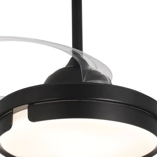 VENTILADOR DE TETO LED 38W REGULÁVEL 4 PÁS PLEGÁVEIS NASHVILLE VENTILADOR DE TETO LED 38W REGULÁVEL 4 PÁS PLEGÁVEIS NASHVILLE