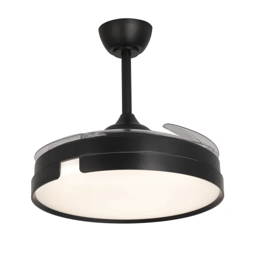 VENTILADOR DE TETO LED 48W REGULÁVEL 4 PÁS RETRÁTEIS NASHVILLE