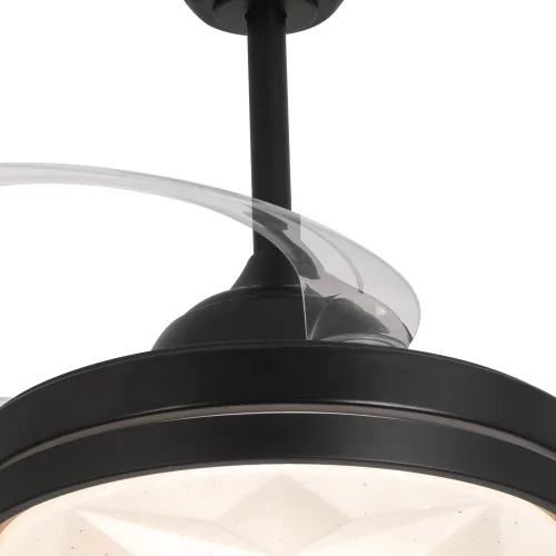 VENTILADOR DE TETO LED 38W REGULÁVEL 4 PÁS PLEGÁVEIS WELLINGTON