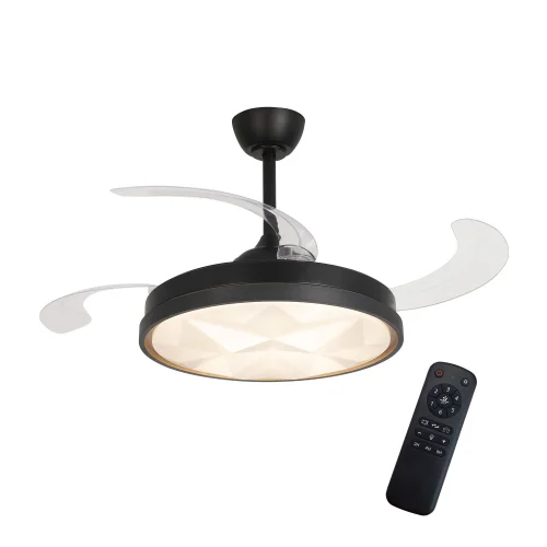 VENTILADOR DE TETO LED 48W REGULÁVEL 4 PÁS RETRÁTEIS WELLINGTON