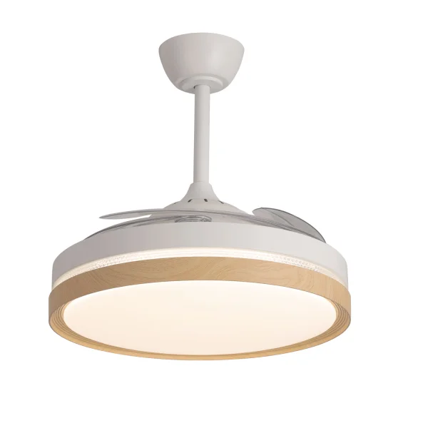 VENTILADOR DE TETO LED 48W REGULÁVEL 4 PÁS DOBRÁVEIS TUCSON VENTILADOR DE TETO LED 48W REGULÁVEL 4 PÁS DOBRÁVEIS TUCSON