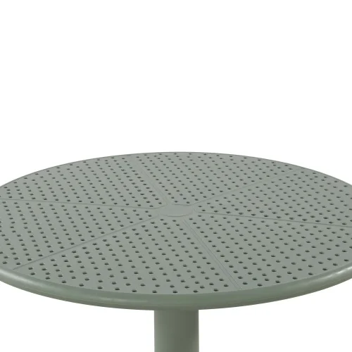 MESA DE JARDIM EM POLIPROPILENO VERDE KALE Ø60 CM KORA