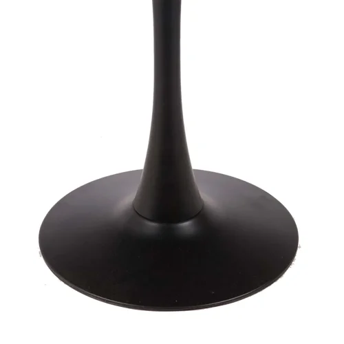 MESA DE JANTAR REDONDA EM MÁRMORE PRETO Ø90 CM SAN ANTONI