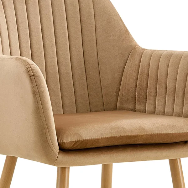 CADEIRÃO BORIS AREIA PERNAS DE FAIA