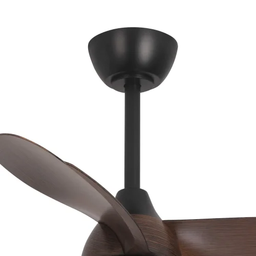 VENTILADOR DE TETO COM LUZ MOTOR DC SIERRA COR NOGUEIRA Ø 91,4 CM VENTILADOR DE TETO COM LUZ MOTOR DC SIERRA COR NOGUEIRA Ø 91,4 CM