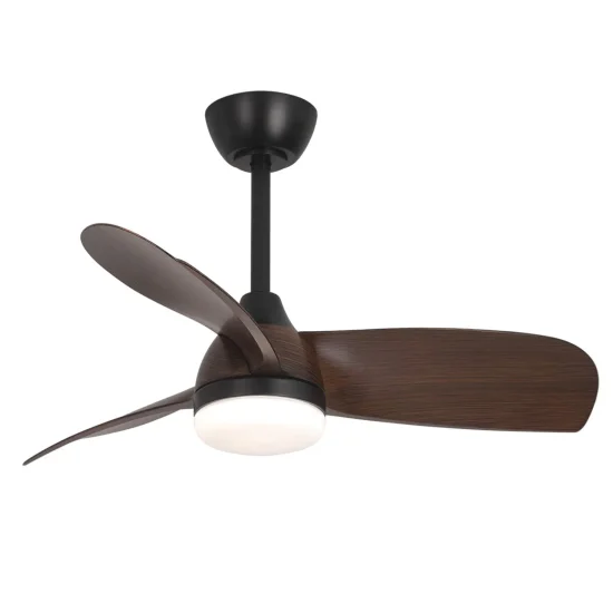 VENTILADOR DE TETO COM LUZ MOTOR DC SIERRA COR NOGUEIRA Ø 91,4 CM