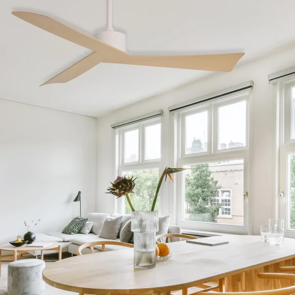 VENTILADOR DE TETO SEM LUZ MOTOR DC VITTORIO Ø 135,2 CM VENTILADOR DE TETO SEM LUZ MOTOR DC VITTORIO Ø 135,2 CM