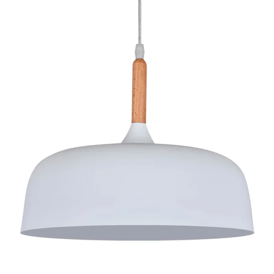 PENDENTE ELLE DE ALUMÍNIO BRANCO
