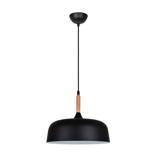 PINGENTE DE ALUMÍNIO PRETO LEAH