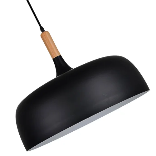 LEAH PENDENTE DE ALUMÍNIO PRETO 48CM LEAH PENDENTE DE ALUMÍNIO PRETO 48CM