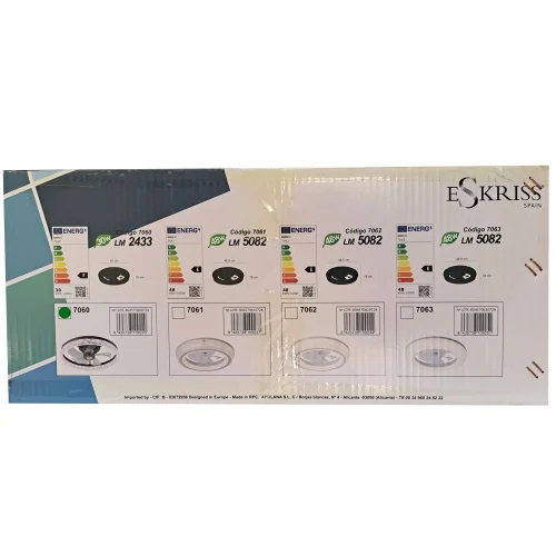 VENTILADOR DE TETO ESTILO PLAFON LED 30W 3000-6000K 5 PÁS PRETO ROCHELLE VENTILADOR DE TETO ESTILO PLAFON LED 30W 3000-6000K 5 PÁS PRETO ROCHELLE