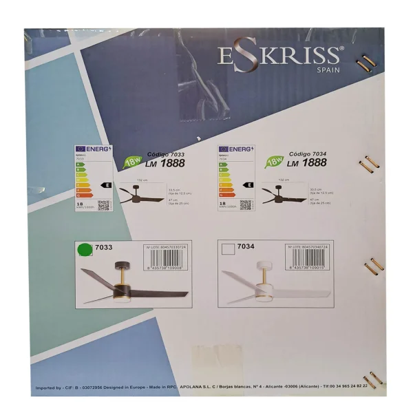 VENTILADOR DE TETO COM LUZ MOTOR DC RAFFAELE PRETO/DOURADO Ø 132 CM VENTILADOR DE TETO COM LUZ MOTOR DC RAFFAELE PRETO/DOURADO Ø 132 CM