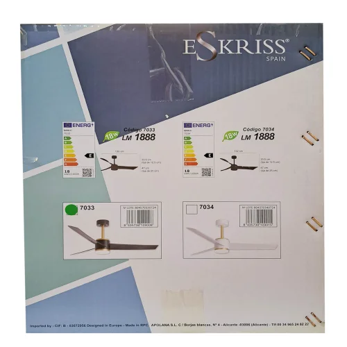 VENTILADOR DE TETO COM LUZ MOTOR DC RAFFAELE PRETO/DOURADO Ø 132 CM VENTILADOR DE TETO COM LUZ MOTOR DC RAFFAELE PRETO/DOURADO Ø 132 CM