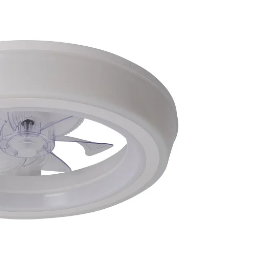 VENTILADOR DE TETO ESTILO PLAFON LED 48W 3000-6000K 5 PÁS BRANCO CLARISSE VENTILADOR DE TETO ESTILO PLAFON LED 48W 3000-6000K 5 PÁS BRANCO CLARISSE