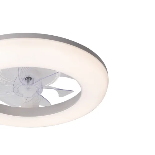 VENTILADOR DE TETO ESTILO PLAFON LED 48W 3000-6000K 5 PÁS BRANCO ELYSIAN VENTILADOR DE TETO ESTILO PLAFON LED 48W 3000-6000K 5 PÁS BRANCO ELYSIAN