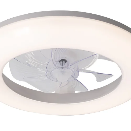 VENTILADOR DE TETO ESTILO PLAFON LED 48W 3000-6000K 5 PÁS BRANCO ELYSIAN VENTILADOR DE TETO ESTILO PLAFON LED 48W 3000-6000K 5 PÁS BRANCO ELYSIAN