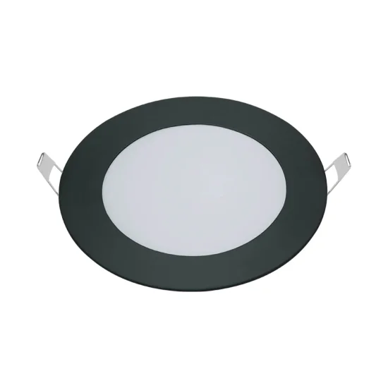 DOWNLIGHT LED CIRCULAR 6W 3000K-6000K Ø 12 CM PRETO