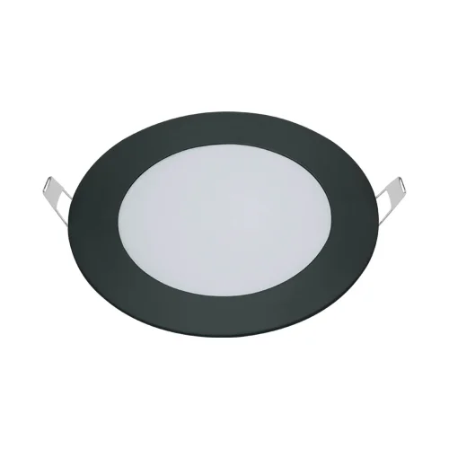 DOWNLIGHT LED CIRCULAR 6W 3000K-6000K Ø 12 CM PRETO