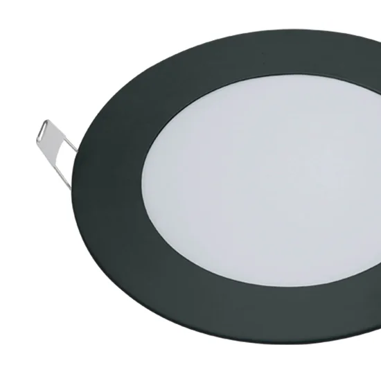 DOWNLIGHT LED CIRCULAR 6W 3000K-6000K Ø 12 CM PRETO 2
